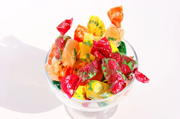 Sweets in a vase — Stock Photo, Image