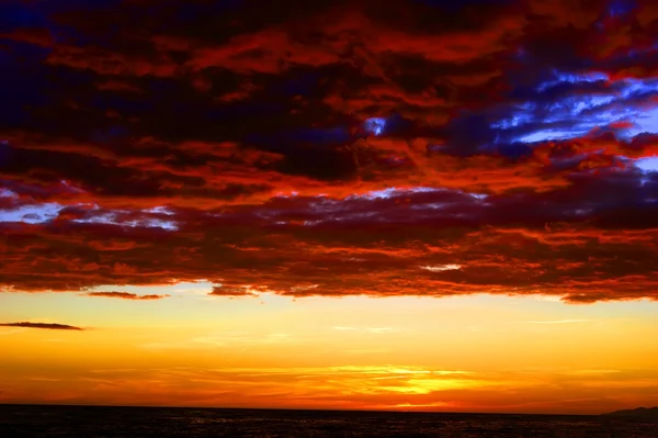 stock image The decline with thunderclouds