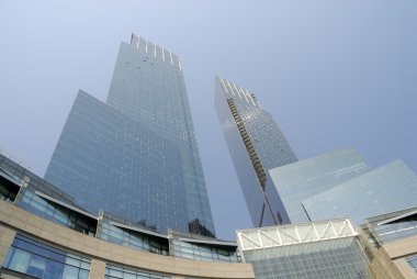 Modern Skyscraper in New York City clipart