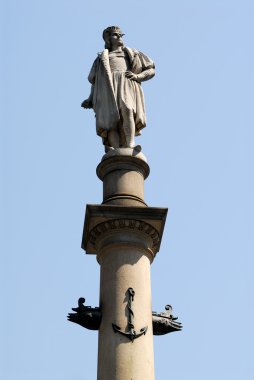 Statue of Christopher Columbus, New York City clipart