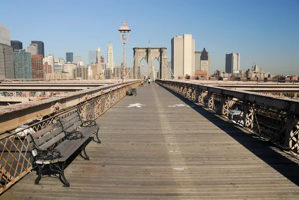 ニューヨーク州ブルックリン橋 — ストック写真