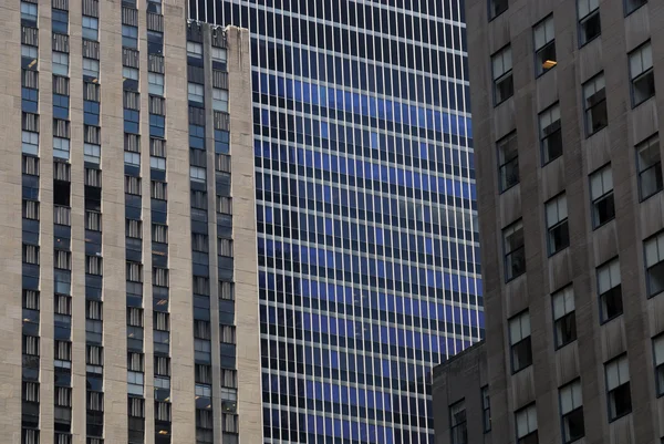 Kantoorgebouwen in new york city — Stockfoto