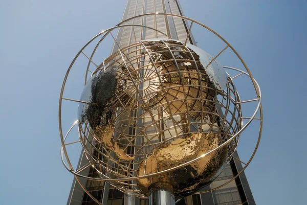 Globe au Columbus Circle à New York — Photo