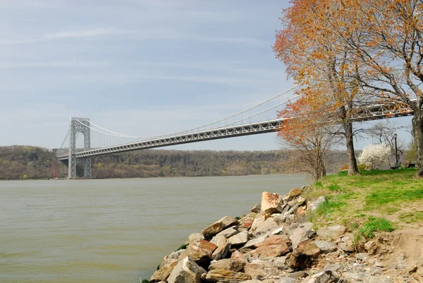 stock image George Washington bridge in New York City