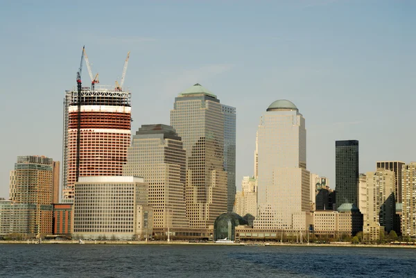 Centro de Manhattan Skyline — Foto de Stock