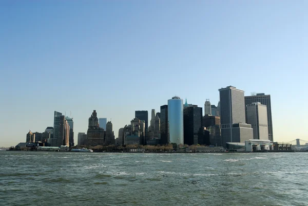 Panorama Manhattanu, new york — Stock fotografie