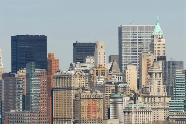 Downtown em Manhattan, Nova Iorque — Fotografia de Stock