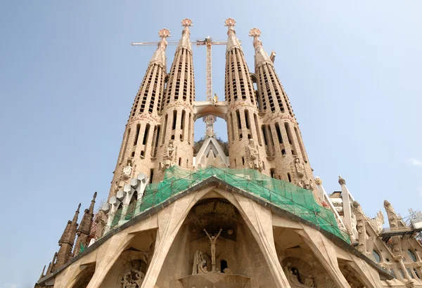 Храм Святого Сімейства у Барселоні, Іспанія — стокове фото