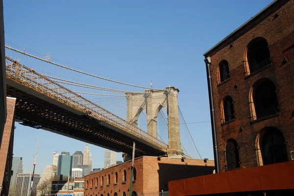 Brooklynský most, New York — Stock fotografie