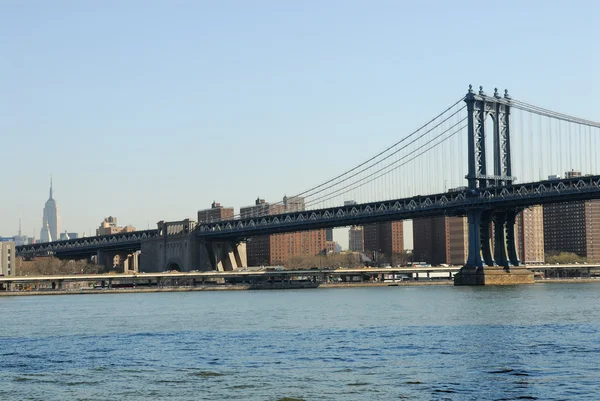 纽约曼哈顿桥 — 图库照片