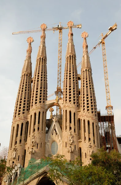 Sagrada familia a Barcellona Spagna — Foto Stock
