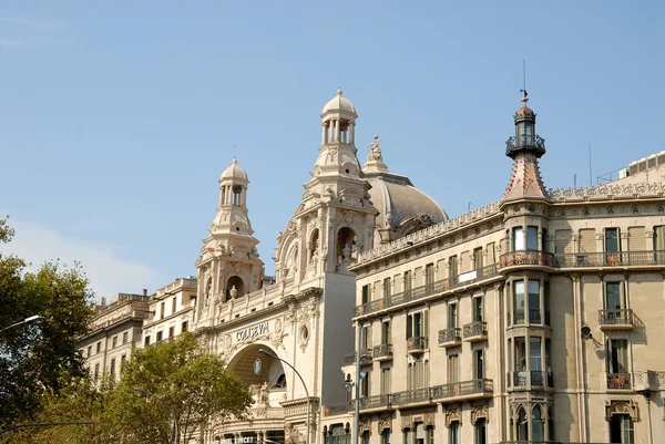 Arquitetura em Barcelona, Espanha — Fotografia de Stock