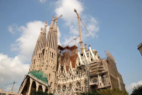 Sagrada familia στη Βαρκελώνη Ισπανία — Φωτογραφία Αρχείου