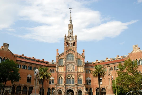 Hastane de la santa creu ben de sant pau, Barselona, İspanya — Stok fotoğraf