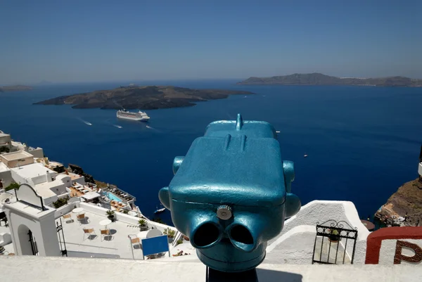 ギリシャ サントリーニ島のカルデラの眺め — ストック写真