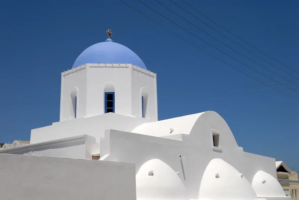 Iglesia en Santorini, Grecia — Foto de Stock
