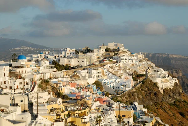 Stad firostefani in santorini, Griekenland — Stockfoto