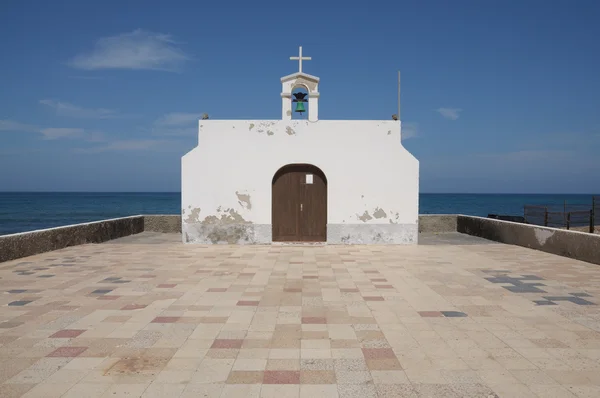 Igreja em Puerto Lajas, Fuerteventura Espanha — Fotografia de Stock
