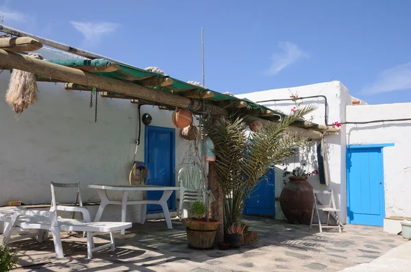 Fisherman's hut op fuerteventura, Canarische eilanden — Stockfoto