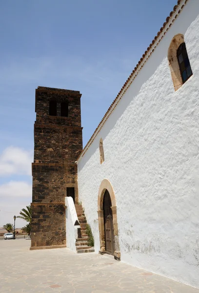 Kyrkan i la oliva, fuerteventura Spanien — Stockfoto
