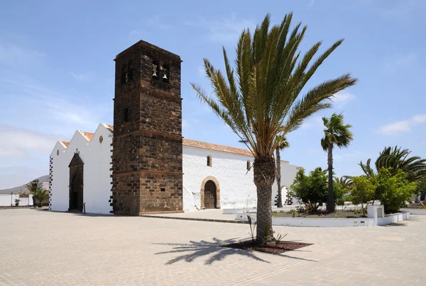 Kostel v la oliva, Kanárské ostrov fuerteventura, Španělsko — Stock fotografie