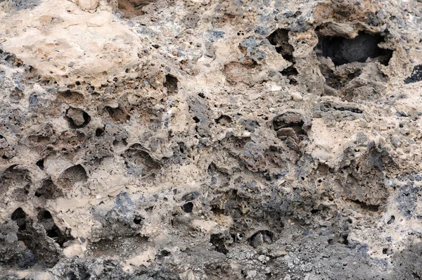 火山石的纹理。加那利岛富埃特文图拉，西班牙 — 图库照片