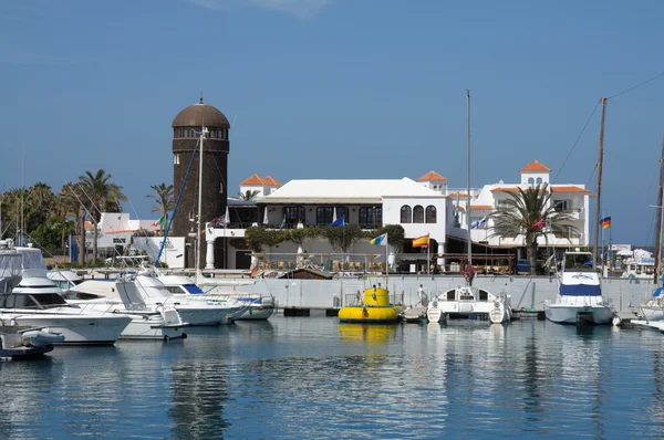 Marina in Caleta de Fuste, Fuerteventura Spain — Stock Photo, Image
