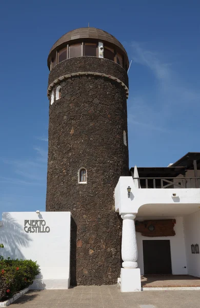 Castillo in caleta de fuste, fuerteventura Spanje — Stockfoto