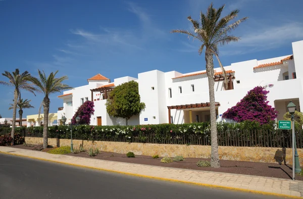 Avenida del Castillo en Caleta de Fuste, Fuerteventura —  Fotos de Stock