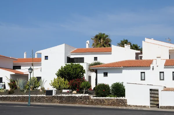 Vacation homes on Canary Island Fuerteventura, Spain — Stock Photo, Image