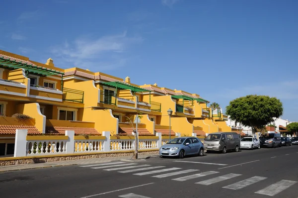 Street in Caleta de Fuste, Isole Canarie Fuerteventura Spagna — Foto Stock