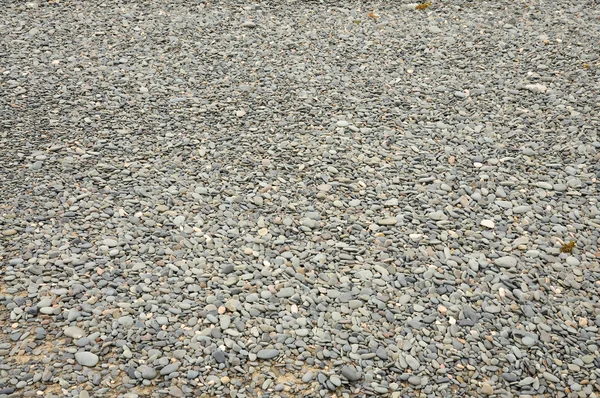 Grey pebbles on the beach, Canary Island Fuerteventura Spain — Stock Photo, Image