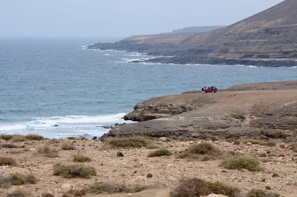 Coastline on Canary Island Fuerteventura, Spain — Zdjęcie stockowe