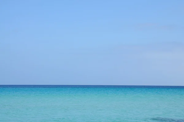 Atlantik Okyanusu görünümünden Kanarya Adası fuerteventura — Stok fotoğraf