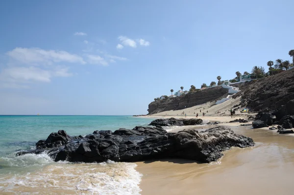 Playa en Islas Canarias Fuerteventura, España — Foto de Stock