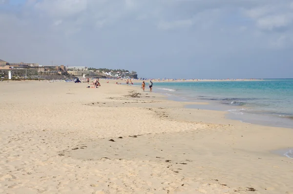 Pláže jandia playa, fuerteventura, Kanárské ostrovy Španělsko — Stock fotografie