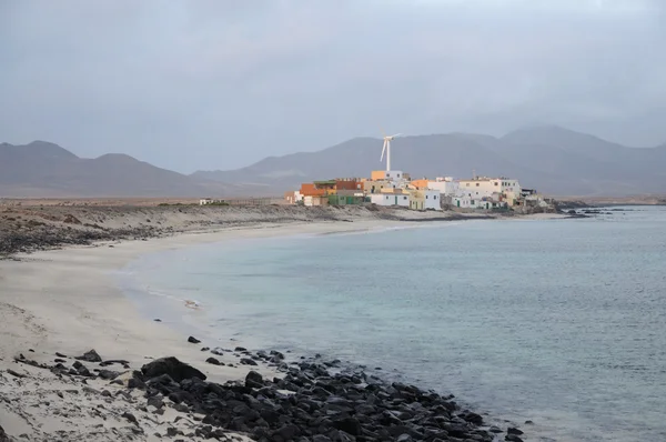 Puerto de la cruz, kanárském ostrově fuerteventura — Stock fotografie
