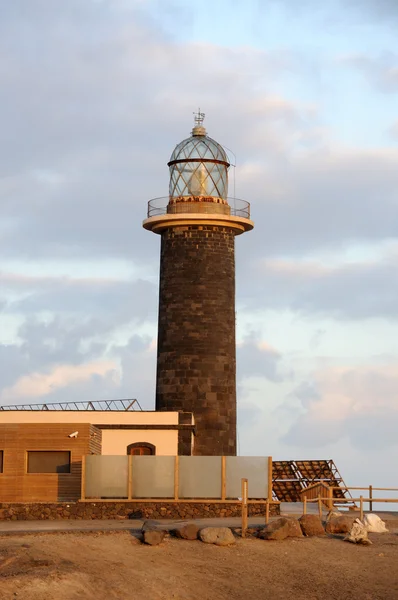 Leuchtturm auf der kanarischen Insel fuerteventura, Spanien — Stockfoto