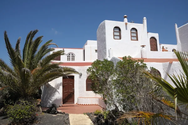 Construção residencial em Canary Island Fuerteventura, Espanha — Fotografia de Stock