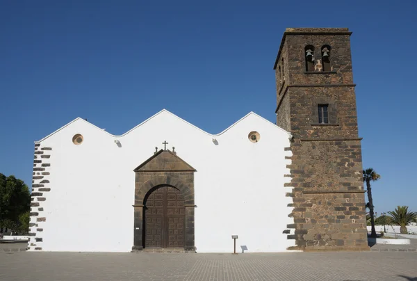 Kostel v la oliva, Kanárské ostrov fuerteventura, Španělsko — Stock fotografie