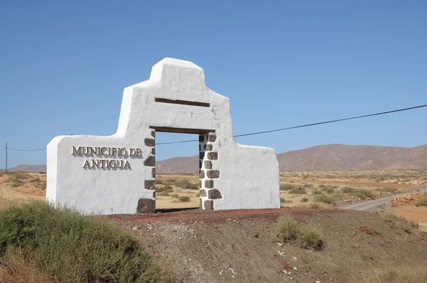 Municipio de Antigua, Ilha Canária Fuerteventura, Espanha — Fotografia de Stock