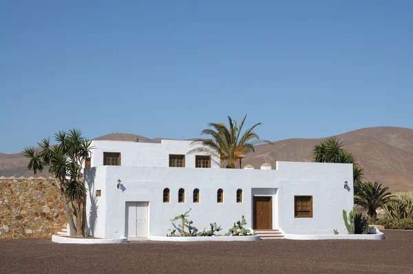 Tradiční dům na Kanárské ostrov fuerteventura, Španělsko — Stock fotografie
