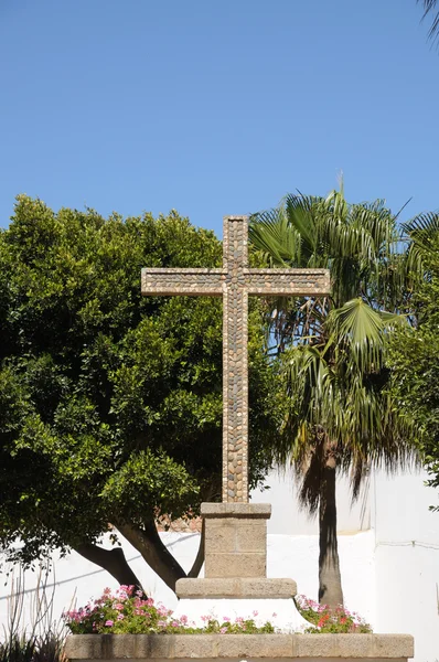 Kříž v antigua, Kanárské ostrov fuerteventura, Španělsko — Stock fotografie