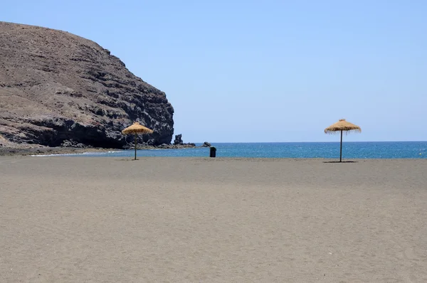 Strand in Gran Tarajal, Kanarische Insel Fuerteventura, Spanien — Stockfoto
