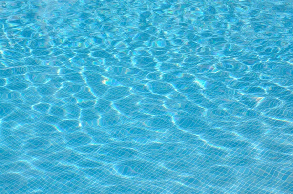 Reflections in a swimming pool — Stock Photo, Image