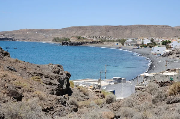 Vila piscatória La Lajita Fuerteventura, Espanha — Fotografia de Stock