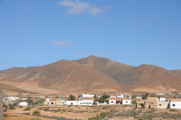 Village Tuineje. Canary Island Fuerteventura, Espanha — Fotografia de Stock