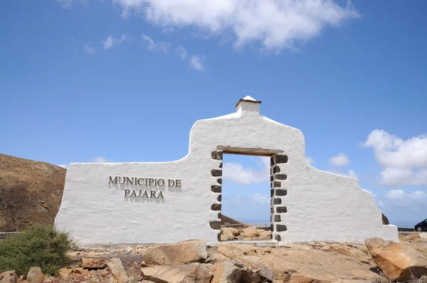 Municipio de pajara. Kanarya Adası fuerteventura, İspanya — Stok fotoğraf