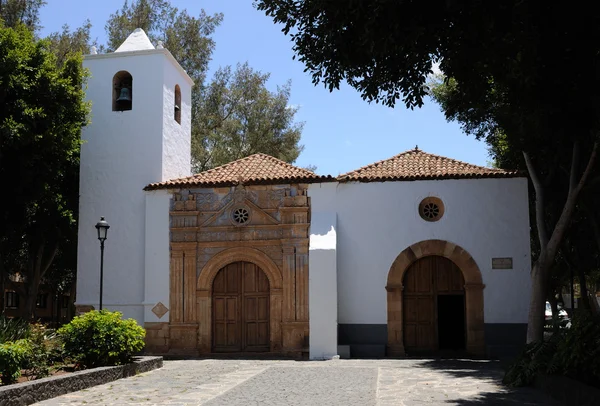 Церква в Pajara. Канарські острова Фуертевентура, Іспанія — стокове фото
