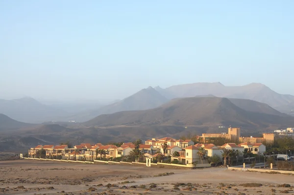 Vesnice la porovnání. Kanárské ostrova fuerteventura, Španělsko — Stock fotografie